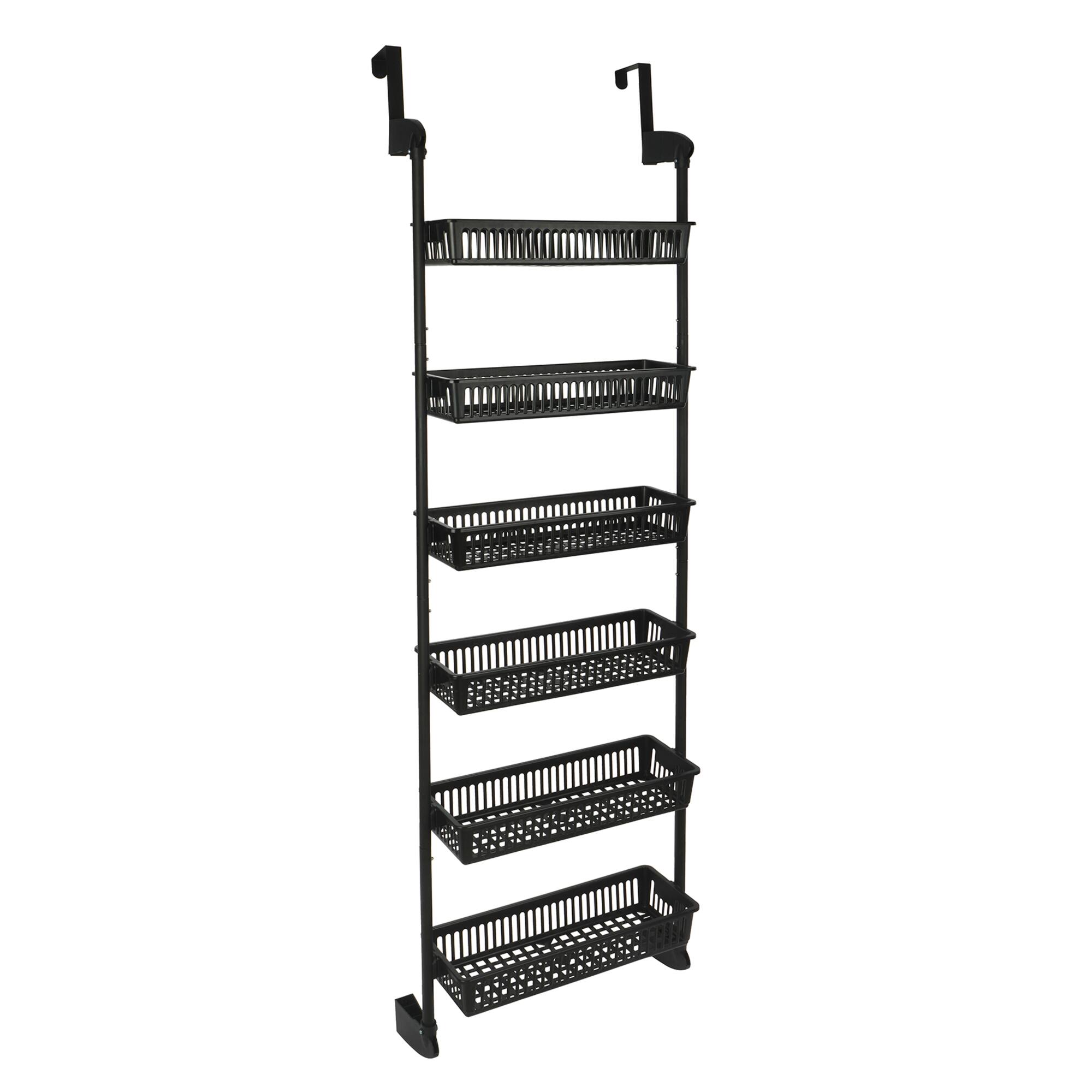 59" Plastic 6 Basket Over the Door Organizer by Simply Tidy